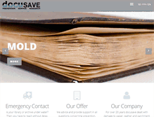 Tablet Screenshot of docusave.ch